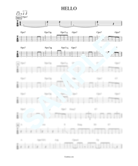 花 Orange Range ベース タブ譜 Bass Score 花 Orange Range ベース タブ譜 Bass Score