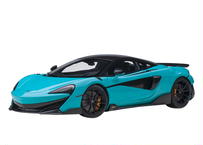 AUTOart 1/18　マクラーレン 600LT （ライトブルー・パール／カーボン・ルーフ）　76083