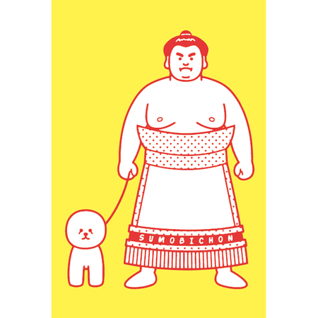 SUMOBICHON : 化粧回しポストカード (10枚セット）
