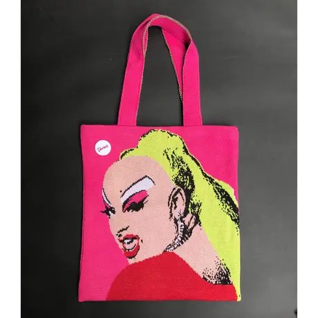 編み物堀之内　Klaus Nomiクラウス・ノミ　ニットトートバッグ 編み物堀之内 Klaus Nomiクラウス・ノミ ニットトートバッグ