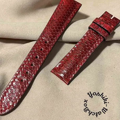 桜舞う季節 sna-47 シースネイク ウミヘビ 腕時計ベルト ブルー ラグ幅
