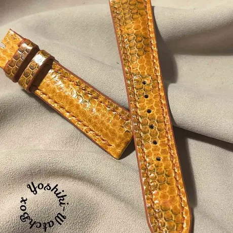 桜舞う季節 sna-47 シースネイク ウミヘビ 腕時計ベルト ブルー ラグ幅