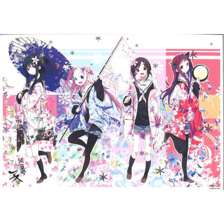 ハナヤマタ キャンパスアート Konam Ec