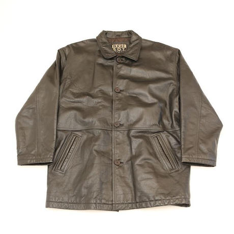期間限定30%OFF! シングル レザーリブジャケット Designed