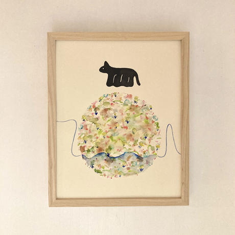 川瀬知代、間芝勇輔｜猫の足　波形（作品）