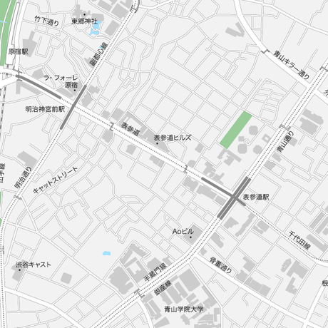 表参道原宿地図 – 表参道 散策 マップ – MHXXYH