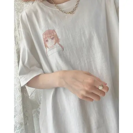 EW×りこねこ/Long T-shirt