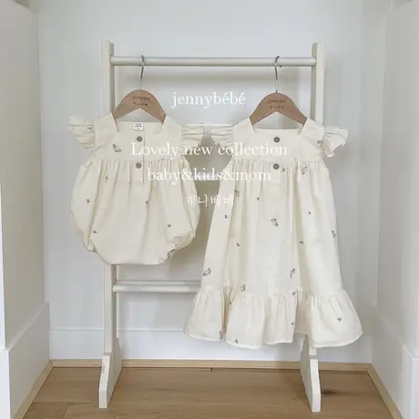 花柄ロンパース | STORES