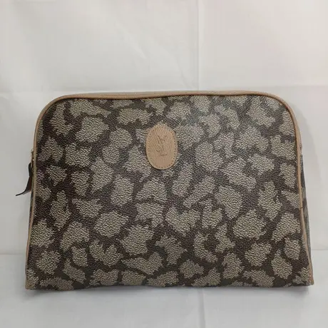 翌日発送可能】 90s パンツ 総柄 トライバル柄 イヴサンローラン YSL