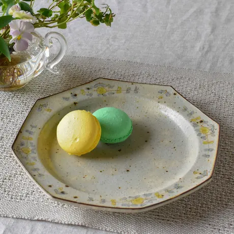 市野吉記 楕円皿