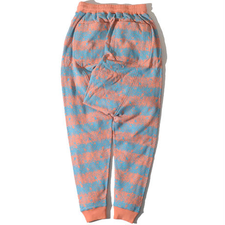 Skull Border Saluel Pants(Orange)