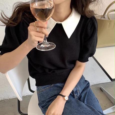 パフスリーブニット Stores パフスリーブニット Stores
