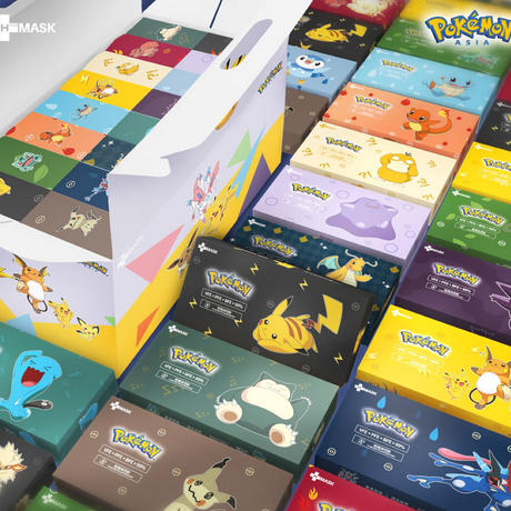 売り切れ続出商品 ポケットモンスター サージカルマスク大人気 子供 大人サイズ 立体 不織布3