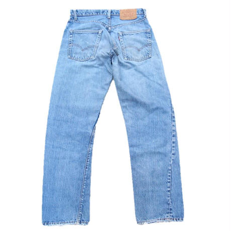 66前期 | STORES 【超安い】 HWセール!66前期 股下ダメージ 実寸W33.5L29.5 濃紺 両耳 505 デニム/ジーンズ