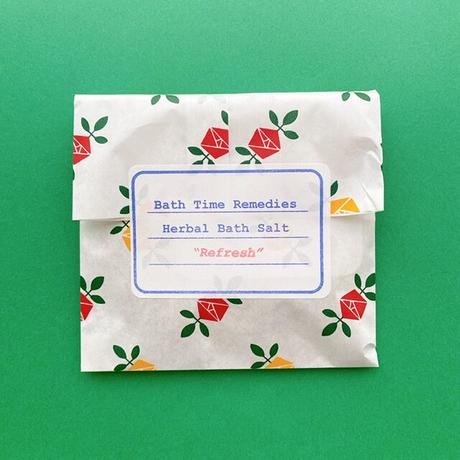 ハーバルバスソルト Refresh Bath Time Remedies