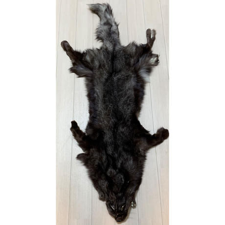 十字狐 ジュウジギツネ クロスフォックス 原皮 毛皮