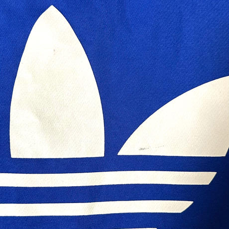 TAK685さ adidas 90s トレフォイルロゴ ビックロゴ スウェットシャツ パーカー メンズL
