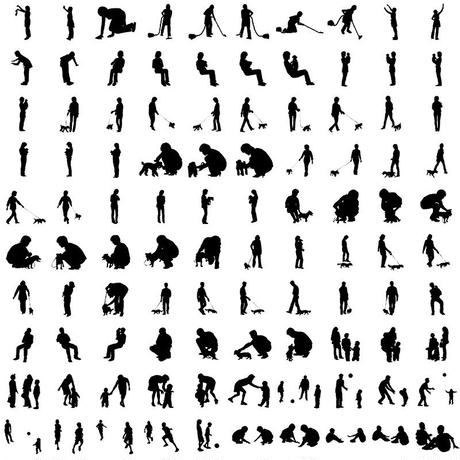 建築人物 シルエット Blaise