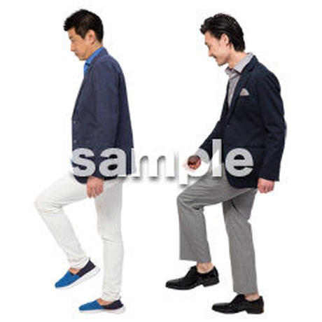 ジャケット姿の男性 Stores