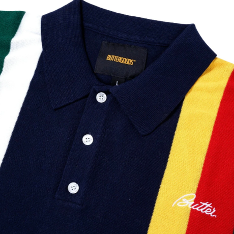 BUTTER GOODS SANTOSUOSSO POLO SHIRT-MULTI | BOT...