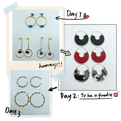 Limited earrings