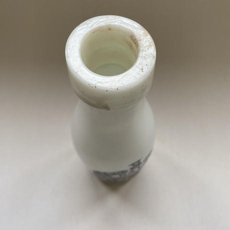 １９５０年代　ミルクグラス　牛乳びん　ゴロワー牧場　２点セット