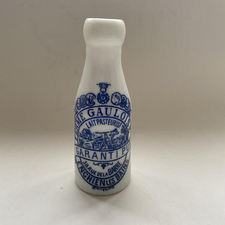１９５０年代　ミルクグラス　牛乳びん　ゴロワー牧場　２点セット