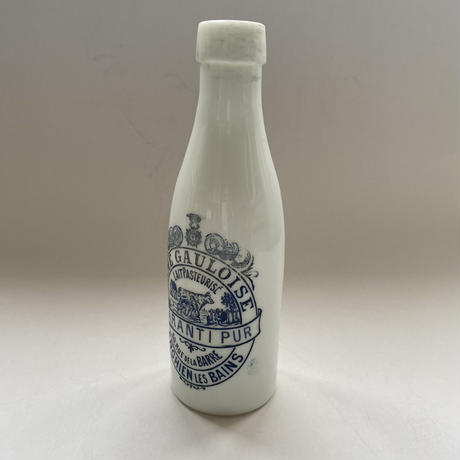 １９５０年代　ミルクグラス　牛乳びん　ゴロワー牧場　２点セット