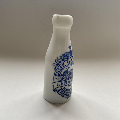 １９５０年代　ミルクグラス　牛乳びん　ゴロワー牧場　２点セット
