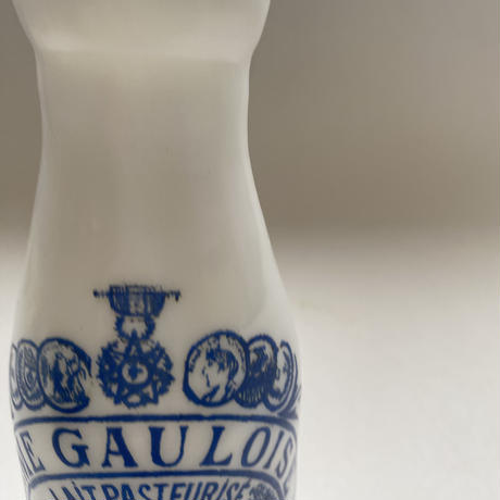 １９５０年代　ミルクグラス　牛乳びん　ゴロワー牧場　２点セット