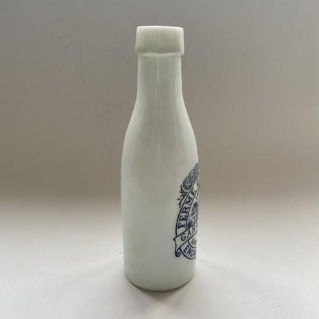 １９５０年代　ミルクグラス　牛乳びん　ゴロワー牧場　２点セット