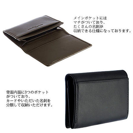 アーノルドパーマー 本革 羊革 名刺入れ メンズ レディース シープ
