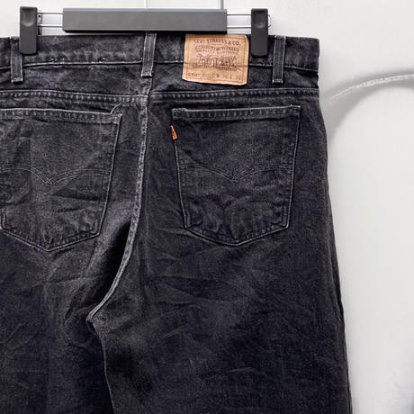 Levi's/リーバイス ５５０リラックスフィットブラックジーンズ 90年代 (USED)