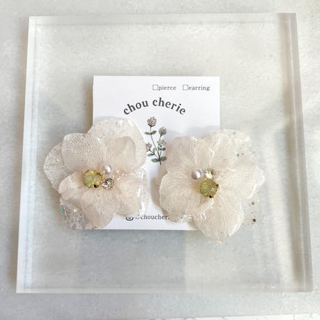 紫陽花ピアス Stores