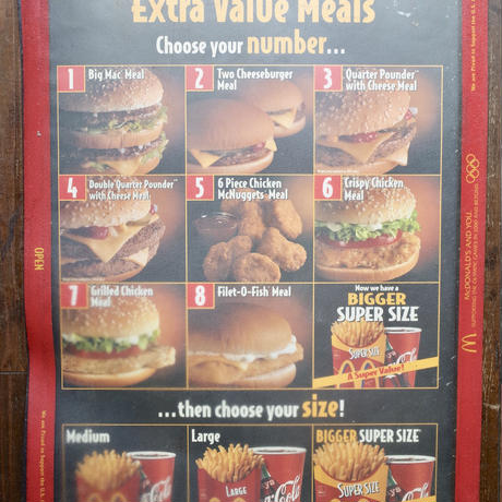 マクドナルド看板 | STORES ラスト1点 ビンテージ マクドナルド アイスクリーム メタル 看板 ストア サイン 雑貨