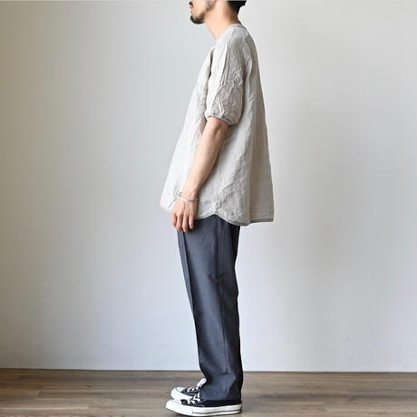 【Re made in tokyo japan】FRENCH LINEN PULL OVER TEE フレンチリネン ラグラン リラックスT【7月上旬入荷予定】