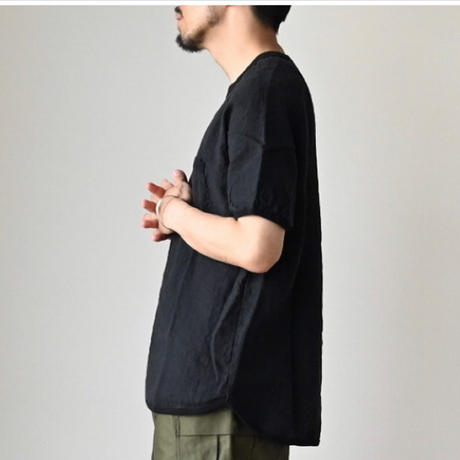 【Re made in tokyo japan】FRENCH LINEN PULL OVER TEE フレンチリネン ラグラン リラックスT【7月上旬入荷予定】