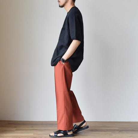 【Re made in tokyo japan】FRENCH LINEN PULL OVER TEE フレンチリネン ラグラン リラックスT【7月上旬入荷予定】