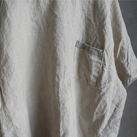 【Re made in tokyo japan】FRENCH LINEN PULL OVER TEE フレンチリネン ラグラン リラックスT【7月上旬入荷予定】