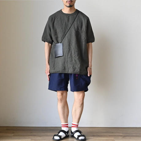 【Re made in tokyo japan】FRENCH LINEN PULL OVER TEE フレンチリネン ラグラン リラックスT【7月上旬入荷予定】