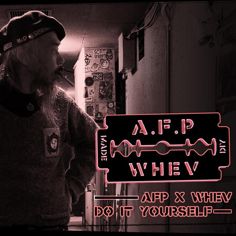 AFPxWHEV "DECOLORED" バッジセット