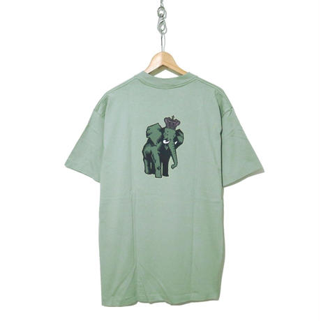 80's～90's OLD STUSSY プリント Tシャツ 黒タグ XLサイズ USA製