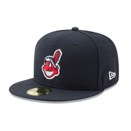 NEW ERA 90s USA製 インディアンス ワフー酋長 59fifty