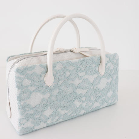 利休バッグ / Ice green Lace / R_1062