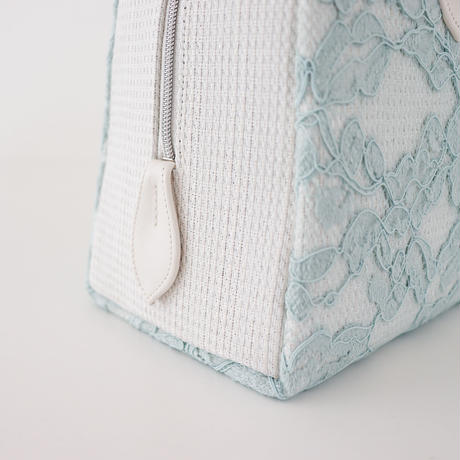利休バッグ / Ice green Lace / R_1062