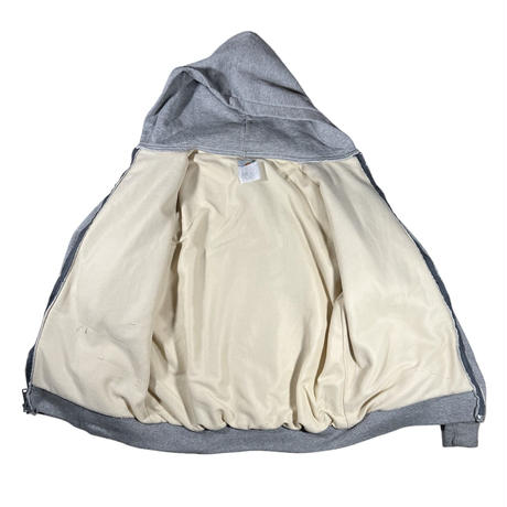 80s “Carhartt” thermal zip up hoodie / size fit like L