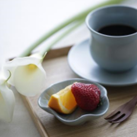 ジェンガラ　デヴィ・コレクション　コーヒーカップ（Coffee Cup & Saucer）アクアブルー