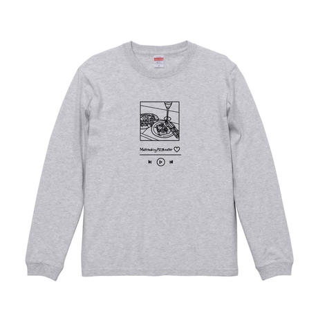 EW×Asha/Long T-shirt