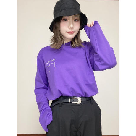EW×羽彗ちな/Long T-shirt