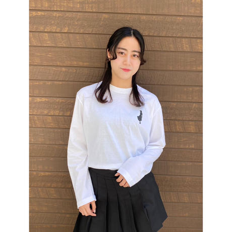 EW×hanae/Long T-shirt